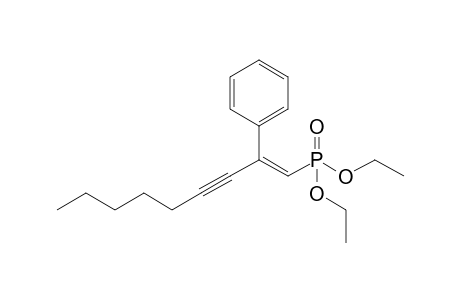 Diethyl 2-phenylnonen-3-yn-1-phosphonate