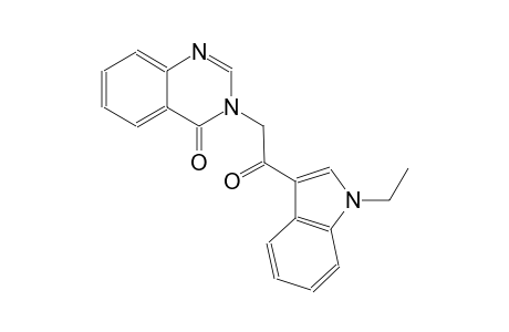 4(3H)-quinazolinone, 3-[2-(1-ethyl-1H-indol-3-yl)-2-oxoethyl]-