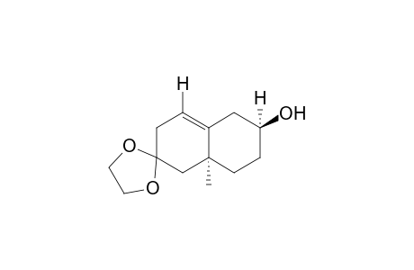 Spiro[2,5-Dioxacyclopentane-1,3'-5'-methyl-8'-hydroxybicyclo[4.4.0]dec-1'(10')-ene]