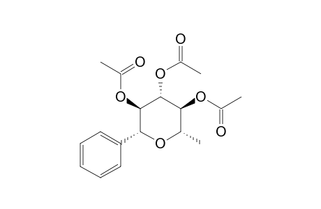 (2S,3S,4R,5R,6R)-2-Methyl-6-phenyltetrahydro-2H-pyran-3,4,5-triyl Triacetate