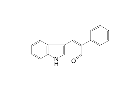 (Z)-3-(1H-indol-3-yl)-2-phenyl-2-propenal