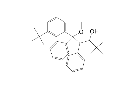 6-tert-butyl-1-(3,3-dimethyl-2-hydroxy-1-phenylbutyl)-1-phenylphthalan