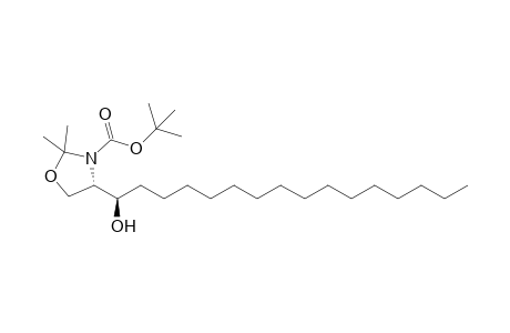 tert-Butyl 4-(1-hydroxyhexadecyl)-2,2-dimethyl-1,3-oxazolidine-3-carboxylate