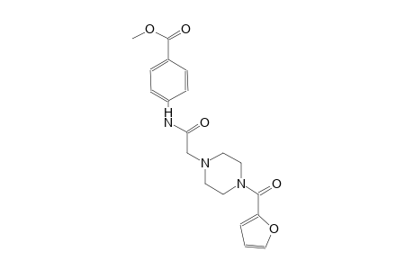 benzoic acid, 4-[[[4-(2-furanylcarbonyl)-1-piperazinyl]acetyl]amino]-, methyl ester