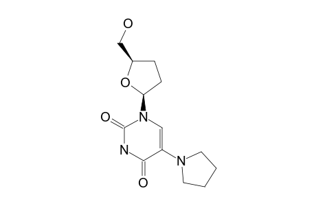 2,3-DIDEOXY-5-PYRROLIDINOURIDINE
