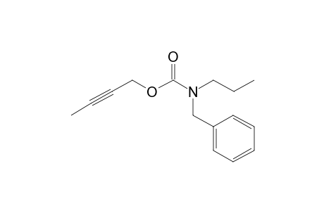 Carbonic acid, monoamide, N-benzyl-N-propyl-, but-2-yn-1-yl ester