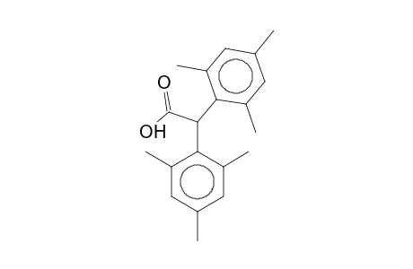 Benzeneacetic acid, 2,4,6-trimethyl-.alpha.-(2,4,6-trimethylphenyl)-