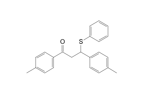 4'-methyl-3-(phenylthio)-3-p-tolylpropiophenone
