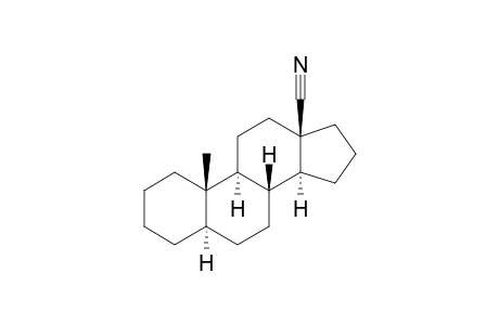 5.alpha.-Androstano-18-nitrile