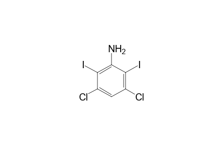 3,5-Dichloro-2,6-diiodoaniline