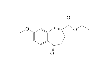 5H-Benzocycloheptene-8-carboxylic acid, 6,7-dihydro-2-methoxy-5-oxo-, ethyl ester