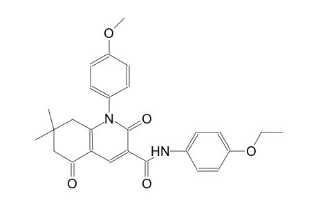 3-quinolinecarboxamide, N-(4-ethoxyphenyl)-1,2,5,6,7,8-hexahydro-1-(4-methoxyphenyl)-7,7-dimethyl-2,5-dioxo-