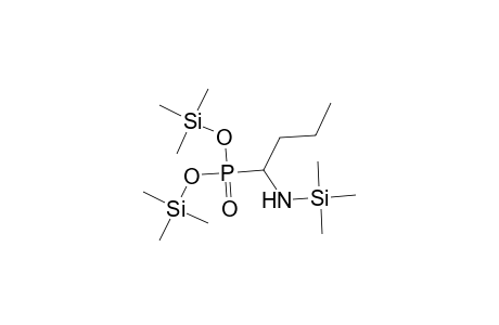 Phosphonic acid, [1-[(trimethylsilyl)amino]butyl]-, bis(trimethylsilyl) ester