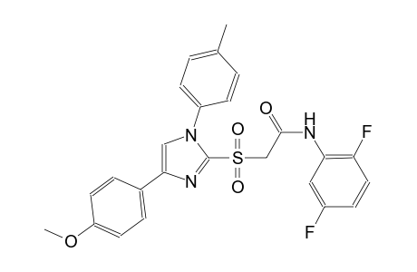 acetamide, N-(2,5-difluorophenyl)-2-[[4-(4-methoxyphenyl)-1-(4-methylphenyl)-1H-imidazol-2-yl]sulfonyl]-