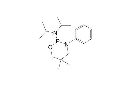 2-Diisopropylamino-3-phenyl-5,5-dimethyl-1,3,2-oxazaphosphorinane