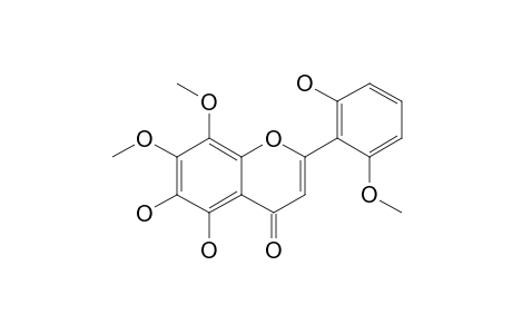 5,6,2'-Trihydroxy-7,8,6'-trimethoxyflavone
