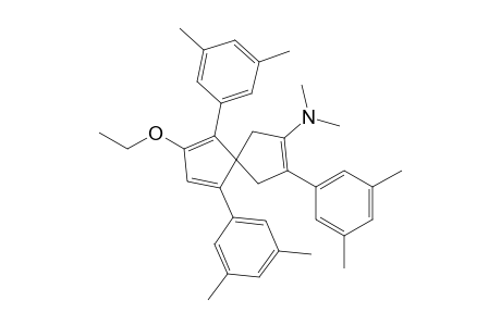 7-Dimethylamino-2-ethoxy-1,4,8-tris(3,5-dimethylphenyl)spiro[4.4]nona-1,3,7-triene