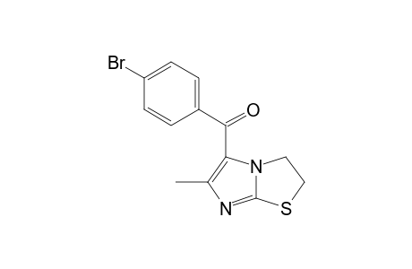 (4-bromophenyl)-(6-methyl-2,3-dihydroimidazo[2,3-b][1,3]thiazol-5-yl)methanone