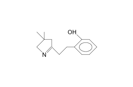 2-(2-(3,3-Dimethyl-3,4-dihydro-2H-pyrrol-5-yl)ethyl)phenol