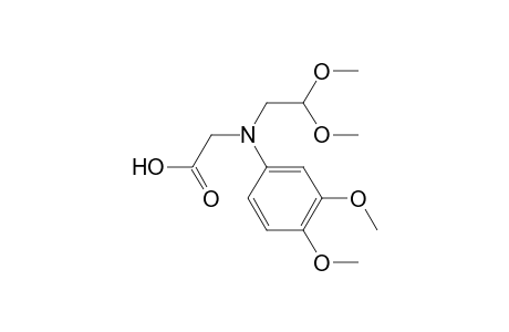 N-(2,2-Dimethoxyethyl)-3,4-dimethoxyphenylglycine