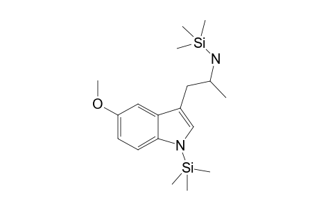 5-Methoxy-alpha-methyltryptamine 2TMS