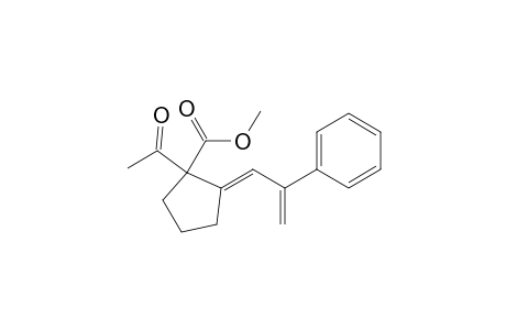 (E)-methyl 1-acetyl-2-(2-phenylallylidene)cyclopentanecarboxylate