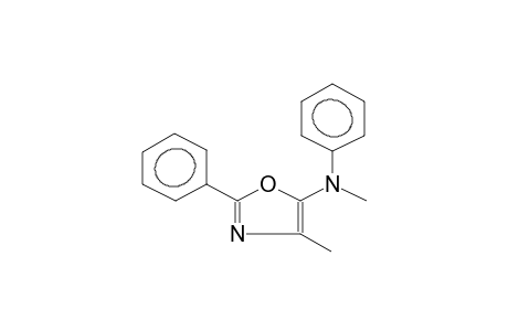 2-PHENYL-4-METHYL-5-(N-PHENYL-N-METHYLAMINO)OXAZOL