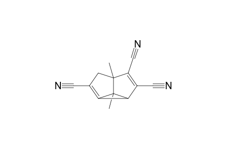 1,5-Dimethyltricyclo[3.3.0.0(2,8)]octa-3,6-diene-3,4,7-tricarbonitrile