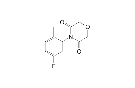 4-(5-fluoro-o-tolyl)-3,5-morpholinedione