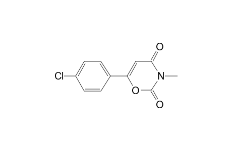 1,3-[3H]-Oxazine-2,6-dione, 3-methyl-6-(4-chlorophenyl)-