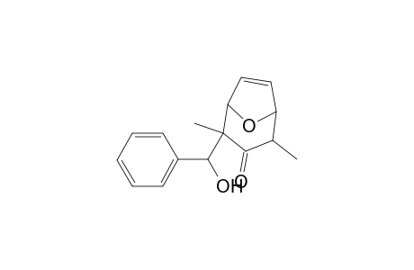 2-(.alpha.-Hydroxybenzyl)-2,4-dimethyl-8-oxabicyclo[3.2.1]oct-6-en-3-one