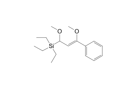 [(1,3-Dimethoxy-3-phenylallyl]triethylsilane