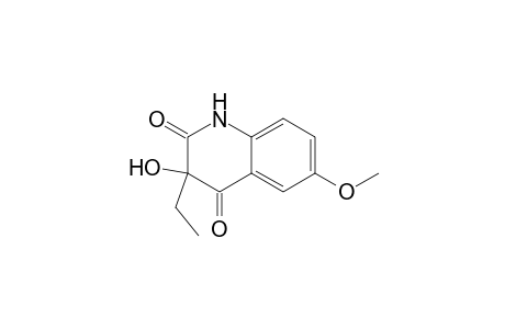 3-Ethyl-3-hydroxy-6-methoxyquinoline-2,4(1H,3H)-dione