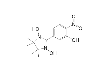2-(3-Hydroxy-4-nitrophenyl)-4,4,5,5-tetramethylimidazolidine-1,3-diol