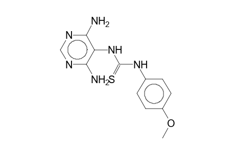 1-(4,6-Diamino-pyrimidin-5-yl)-3-(4-methoxy-phenyl)-thiourea