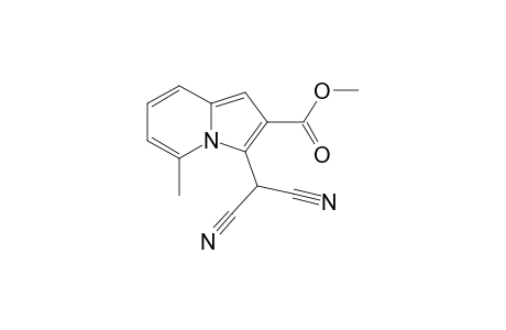 3-Dicyanomethyl-5-methyl-2-methoxycarbonylindolizine