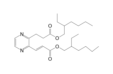 (E)-2-Ethylhexyl 3-(3-(3-(2-ethylhexyloxy)-3-oxopropyl)pyrazin-2-ylacrylate