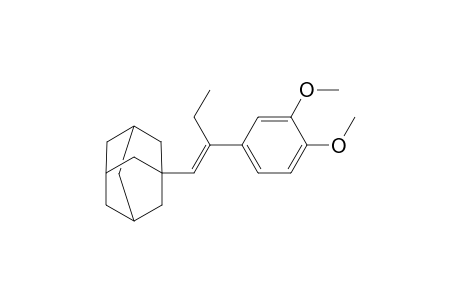 1-[(E)-2-(3,4-dimethoxyphenyl)but-1-enyl]adamantane