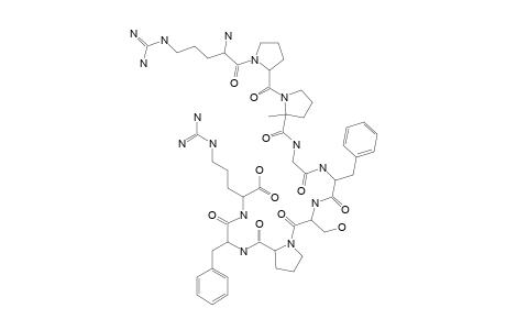 3-alpha-METHYLPROLINE-BRADYKININ