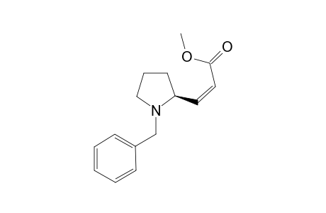 (2S)-(N-BENZYL)-2-[(Z)-METHOXYCARBONYL-ETHENYL]-PYRROLIDINE