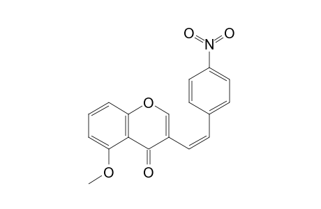 (Z)-3-Styryl-4'-nitro-5-methoxychromone