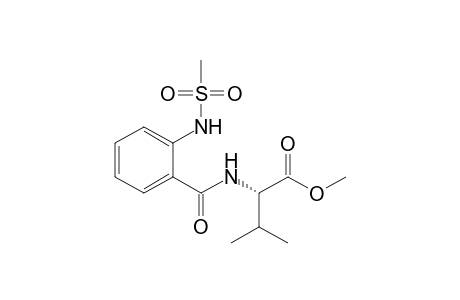 (2S)-2-[[2-(methanesulfonamido)benzoyl]amino]-3-methyl-butyric acid methyl ester