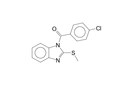 1-(4-Chlorobenzoyl)-2-(methylsulfanyl)-1H-benzimidazole