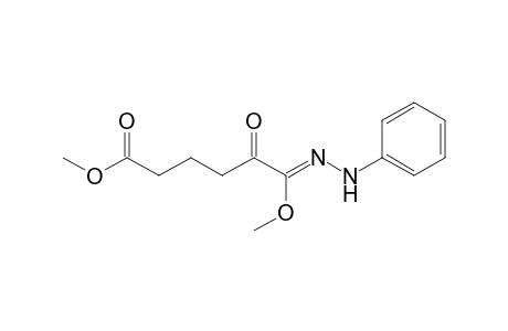 Methyl 1-[phenylhydrazono]-(methyloxy)-2-oxoadipine-6-carboxylate