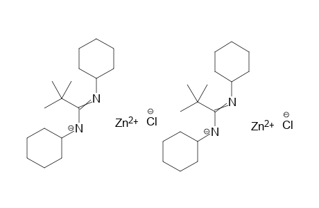 zinc(II) dichloride bis(cyclohexyl(1-(cyclohexylimino)-2,2-dimethylpropyl)amide)