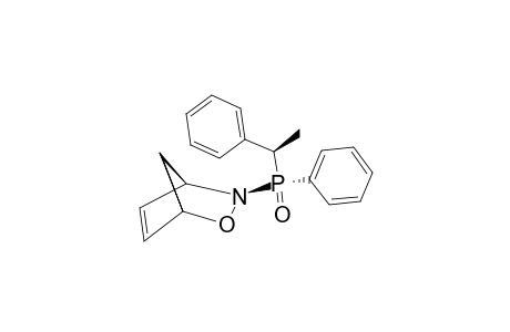 3-[PHENYL-(1-PHENYLETHYL)-PHOSPHINOYL]-2-OXA-3-AZA-BICYCLO-[2.2.1]-HEPT-5-ENE