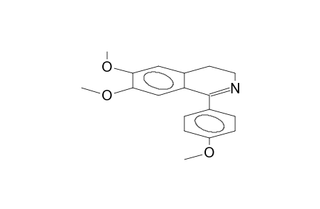 6,7-Dimethoxy-1-(4-methoxyphenyl)-3,4-dihydroisoquinoline
