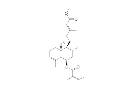 METHYL-6-ANGELOYLOXYClERODA-3,13-DIEN-15-OATE