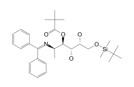 5-AMINO-1-O-TERT.-BUTYLDIMETHYLSILYL-N-DIPHENYLMETHYLENE-4-O-PIVALOYL-5-DEOXY-L-GALACTITOL