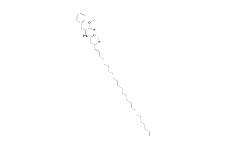 L-Phenylalanine, N-(3-methoxy-1-oxo-4-octacosenyl)-, methyl ester